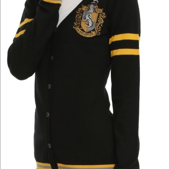 Nwot Harry Potter Hufflepuff Cardigan 